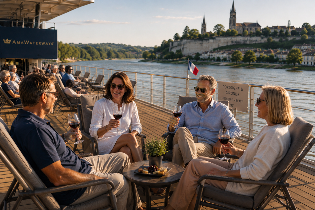Enjoy river cruising with friends and family