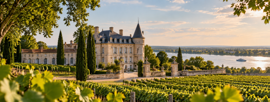 Bordeaux wine tasting and river cruise
